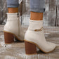 Great Gift! Lady’s Pointed-toe Side-zip High Heel Shoes