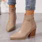Great Gift! Lady’s Pointed-toe Side-zip High Heel Shoes
