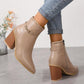 Great Gift! Lady’s Pointed-toe Side-zip High Heel Shoes