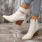 Great Gift! Lady’s Pointed-toe Side-zip High Heel Shoes
