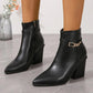 Great Gift! Lady’s Pointed-toe Side-zip High Heel Shoes