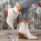 Great Gift! Lady’s Pointed-toe Side-zip High Heel Shoes