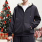 🎊Christmas Pre-sale - 60% Off🎊-Thickened Faux Cashmere Hoodie Cardigan